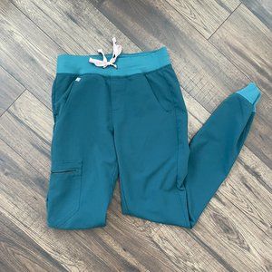 Figs Zamora Joggers in Caribbean Blue XXS-T